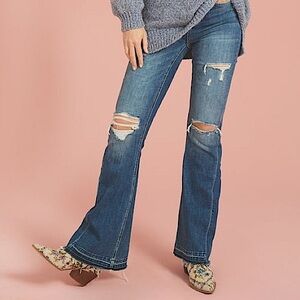 🩷ALTARD STATE HIGH WAISTED DISTRESSED FLARED BOOT CUT JEANS SIZE 29 TRENDING